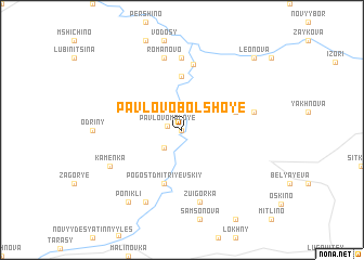 map of Pavlovo Bol\