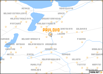 map of Pavlovo