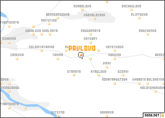 map of Pavlovo