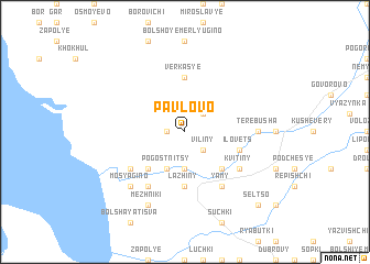 map of Pavlovo