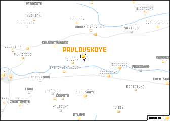 map of Pavlovskoye