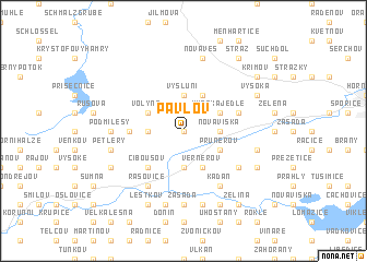 map of Pavlov