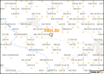 map of Pavlov