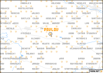 map of Pavlov