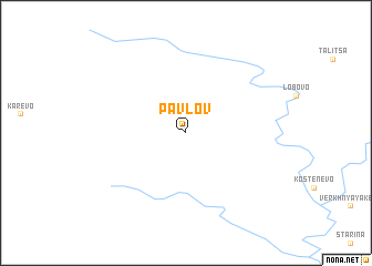 map of Pavlov