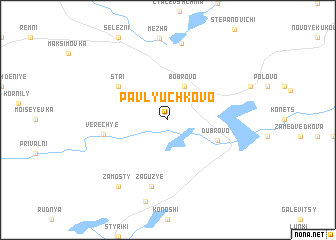 map of Pavlyuchkovo