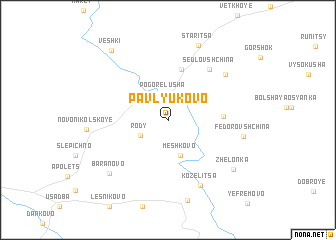 map of Pavlyukovo