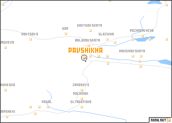 map of Pavshikha