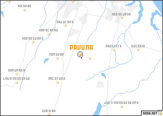 map of Pavuna