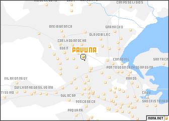 map of Pavuna