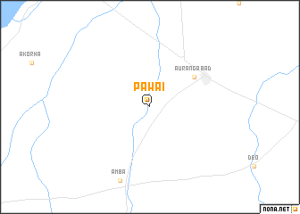 map of Pawai