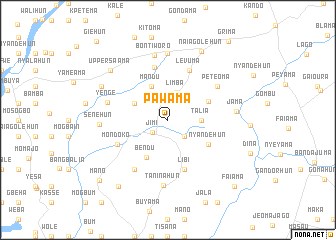 map of Pawama