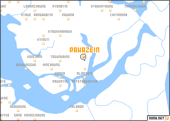 map of Pawazein