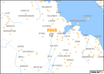 map of Pawa