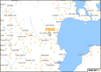 map of Pawa