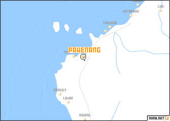 map of Pawenang