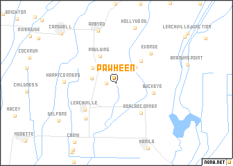 map of Pawheen