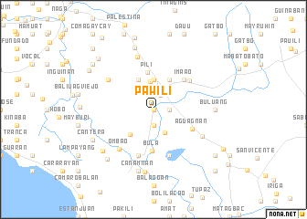 map of Pawili