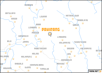 map of Pawirang