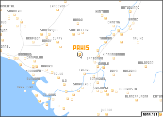 map of Pawis