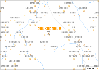 map of Pawkwanhwe