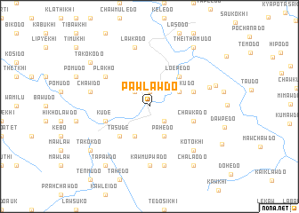 map of Pawlawdo