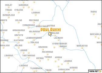 map of Pawlawkhi