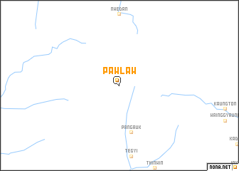 map of Pawlaw