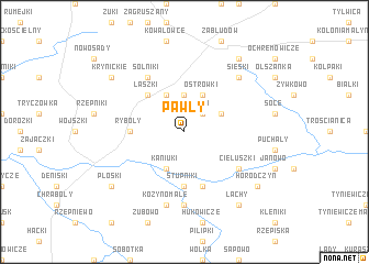 map of Pawły