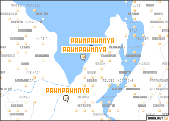 map of Pawmpawmnya