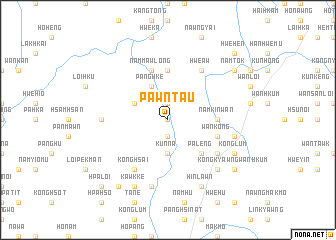 map of Pawntau