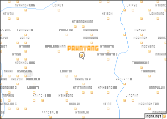 map of Pawnyang