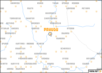 map of Pawudu