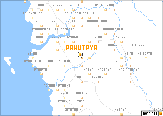 map of Pawutpya