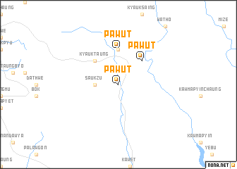 map of Pawut