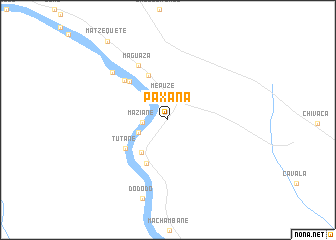 map of Paxana