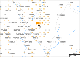 map of Pa Xa