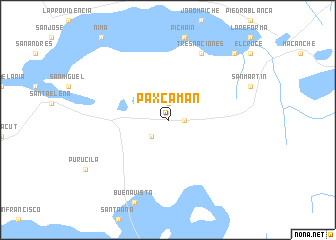 map of Paxcamán