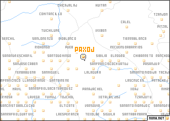 map of Paxoj