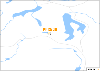 map of Paxson