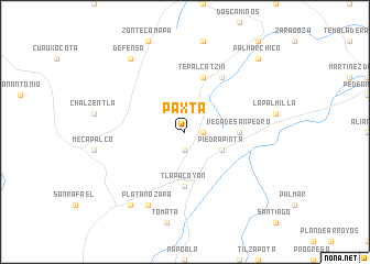 map of Paxta