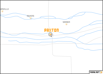 map of Paxton