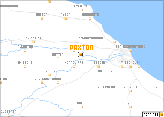 map of Paxton