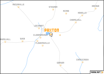 map of Paxton