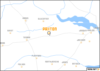 map of Paxton