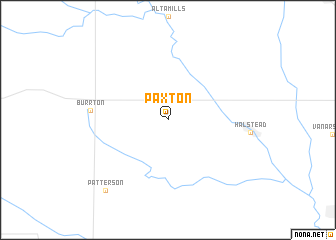 map of Paxton