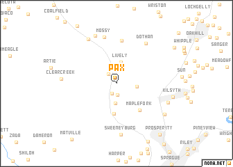 map of Pax
