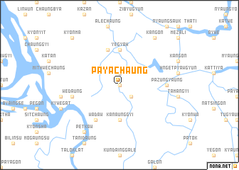 map of Payāchaung