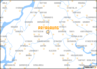 map of Payādaung