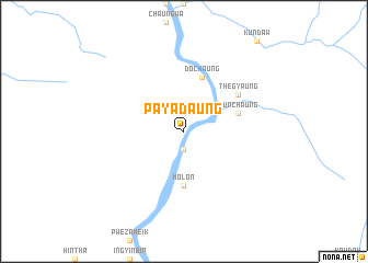 map of Payadaung